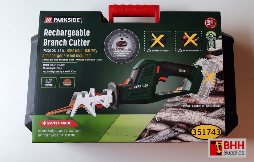 Parkside Rechargeable Branch Cutter with Battery & Charger